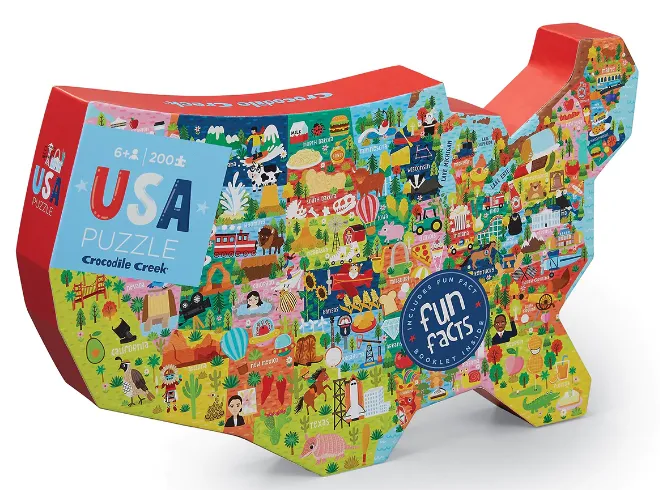 200 Piece USA Puzzle