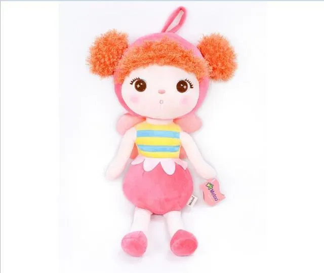 49cm  kawaii Stuffed Plush Animals Cartoon Kids Toys for Girls Children Birthday Christmas Gift Keppel Panda Baby Metoo Doll