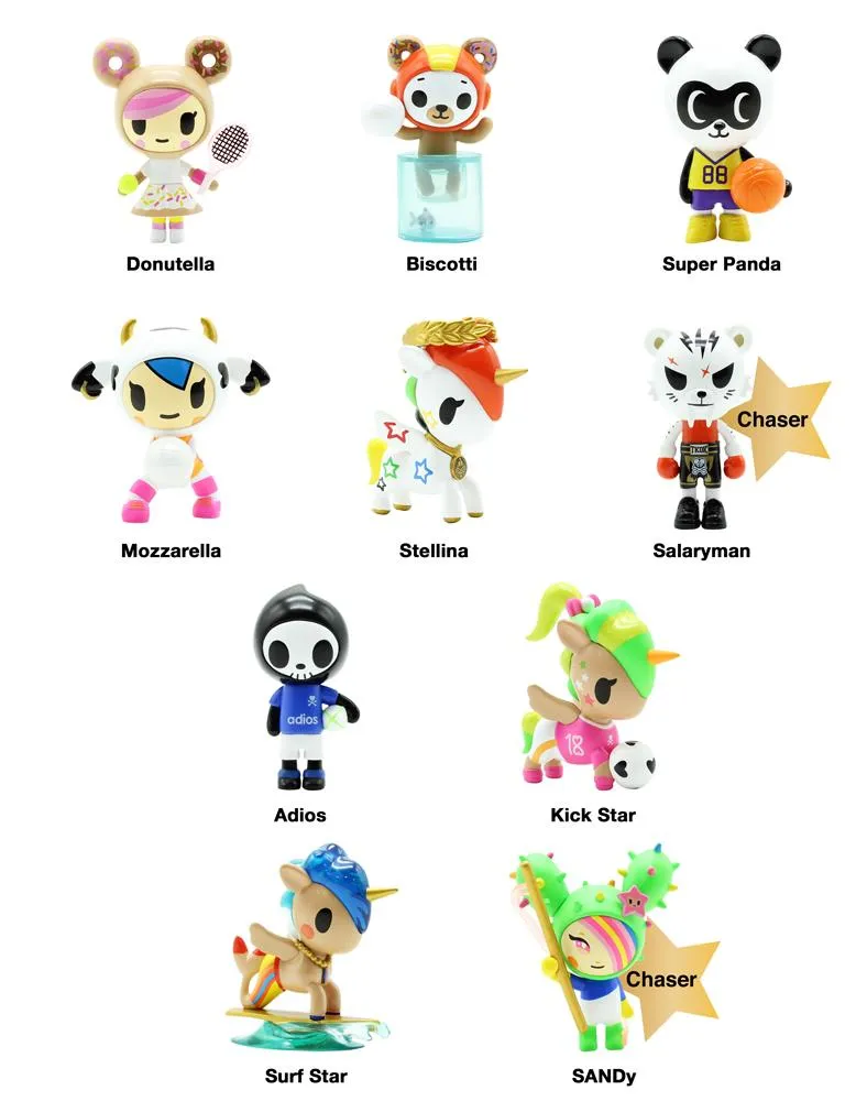 All Star Champs Blind Box Series  by  Tokidoki