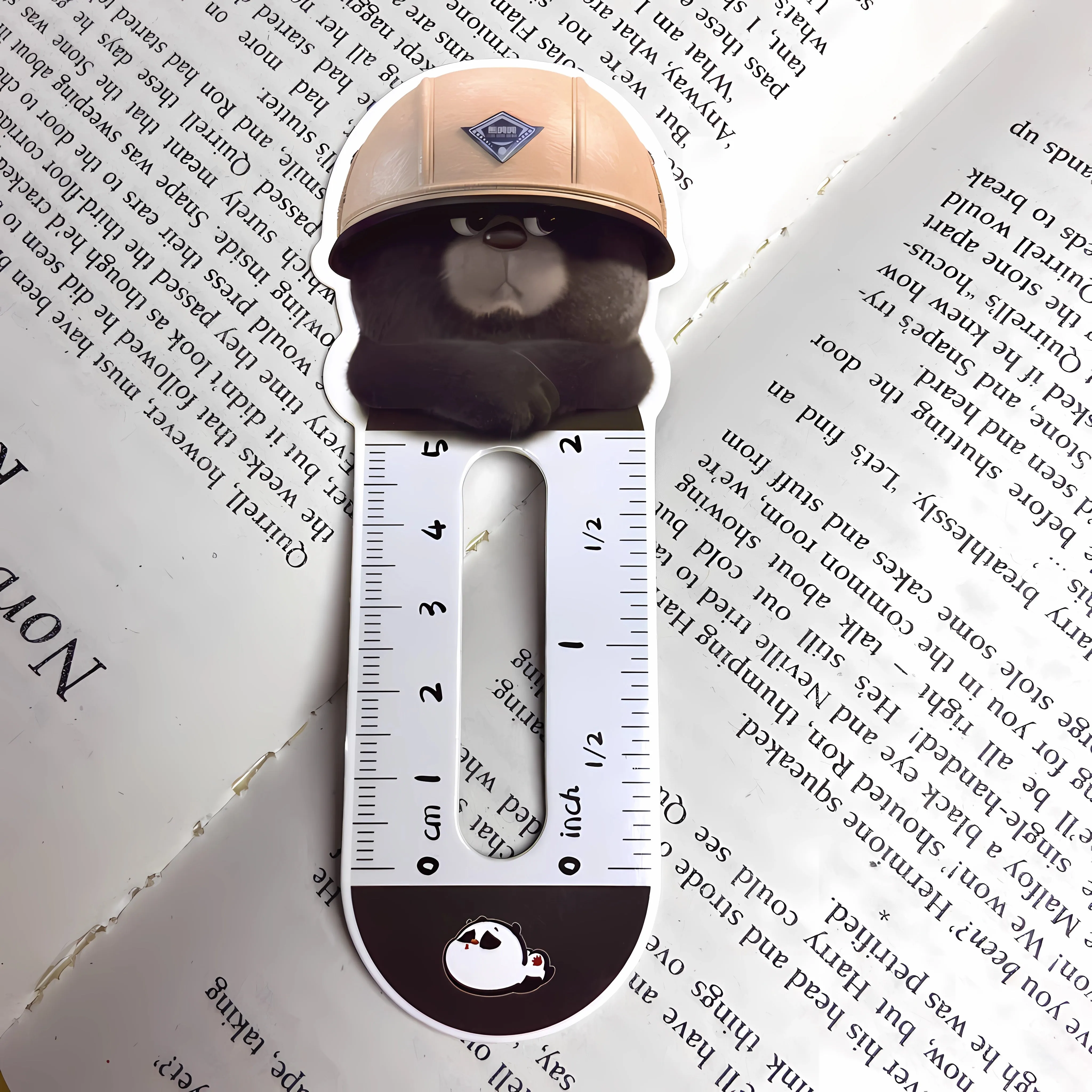 Bamboo Panda & Dundun Bear Bookmarks | Ruler Reading Bookmarks