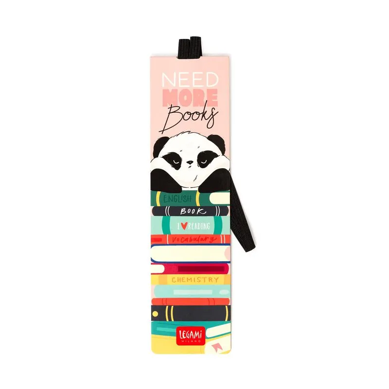 Bookmark - Panda Needs More Books