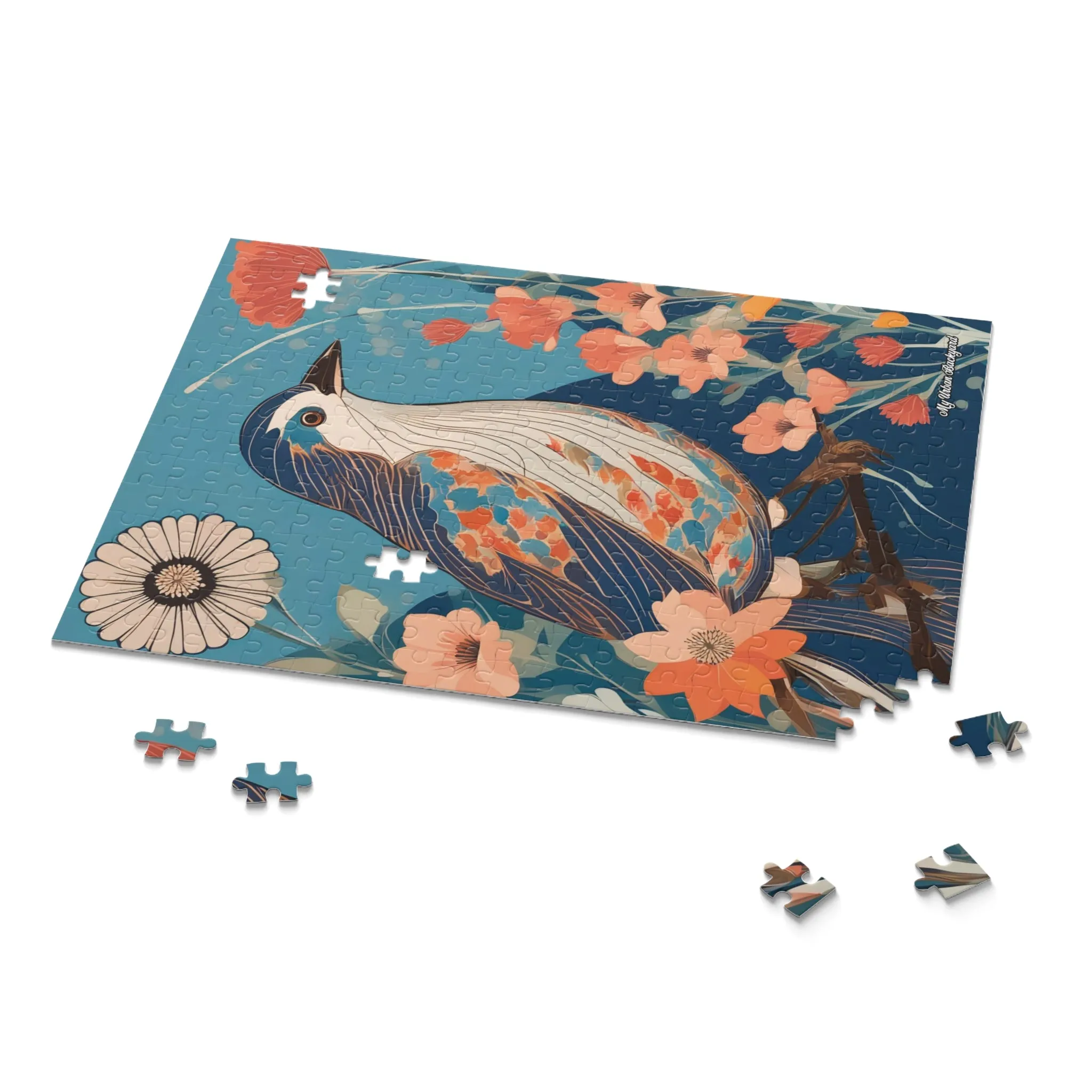 Colorful Bird, Jigsaw Puzzle, (120, 252, or 500-Piece)