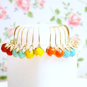 Colorful Dangle Earrings