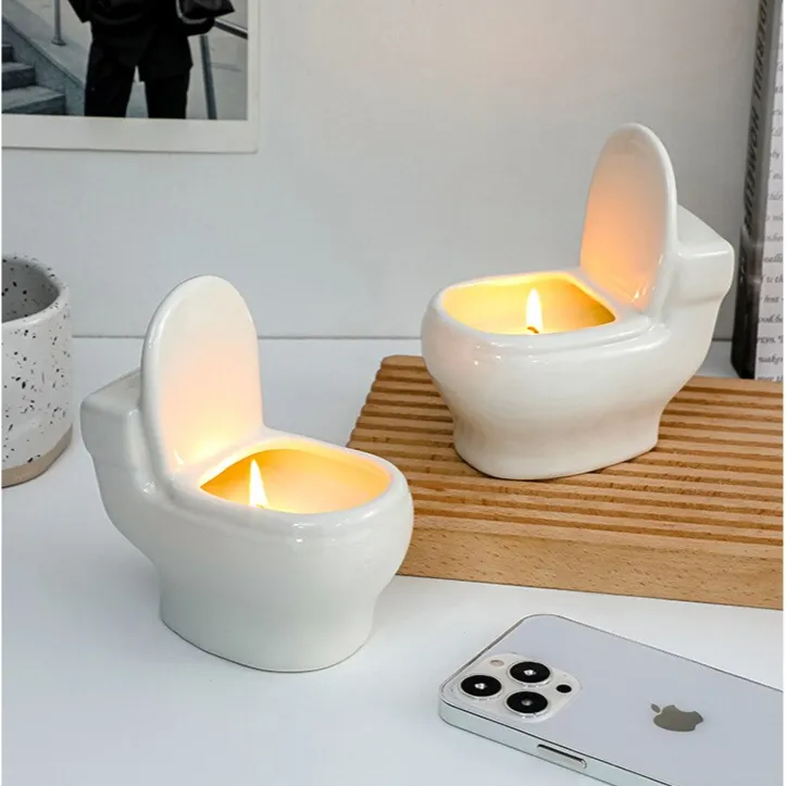 Creative Funny Toilet Aromatherapy Candle