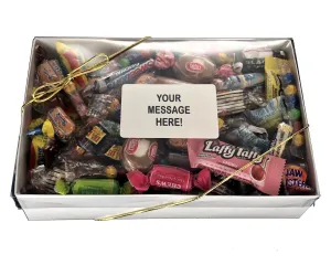 Custom Printed Americana Candy Mix Gift Box