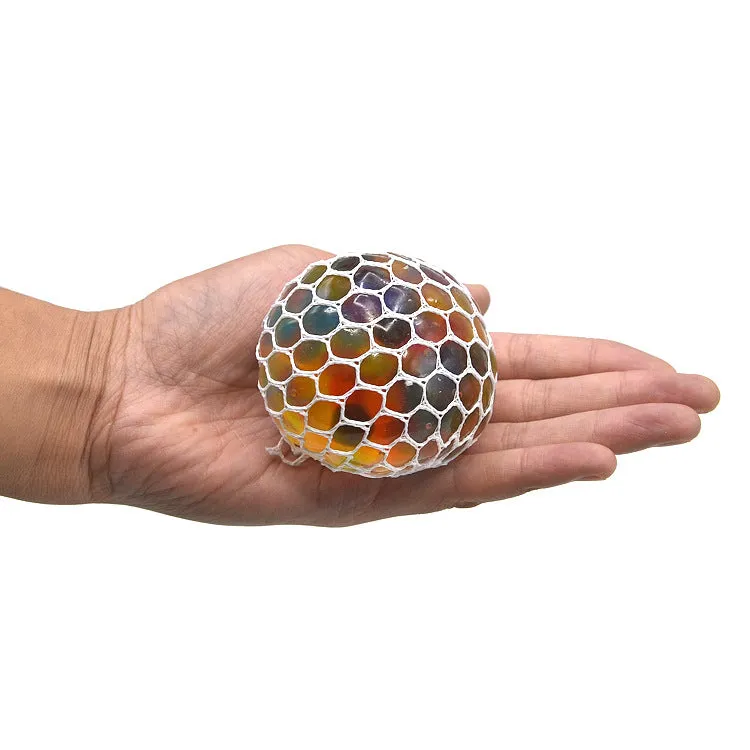 Decompression Colorful Beads Grape Ball Vent Ball Creative Stress Relief Ball Eccentric Squeezing Toy Vent Toy Adult and Children Gift