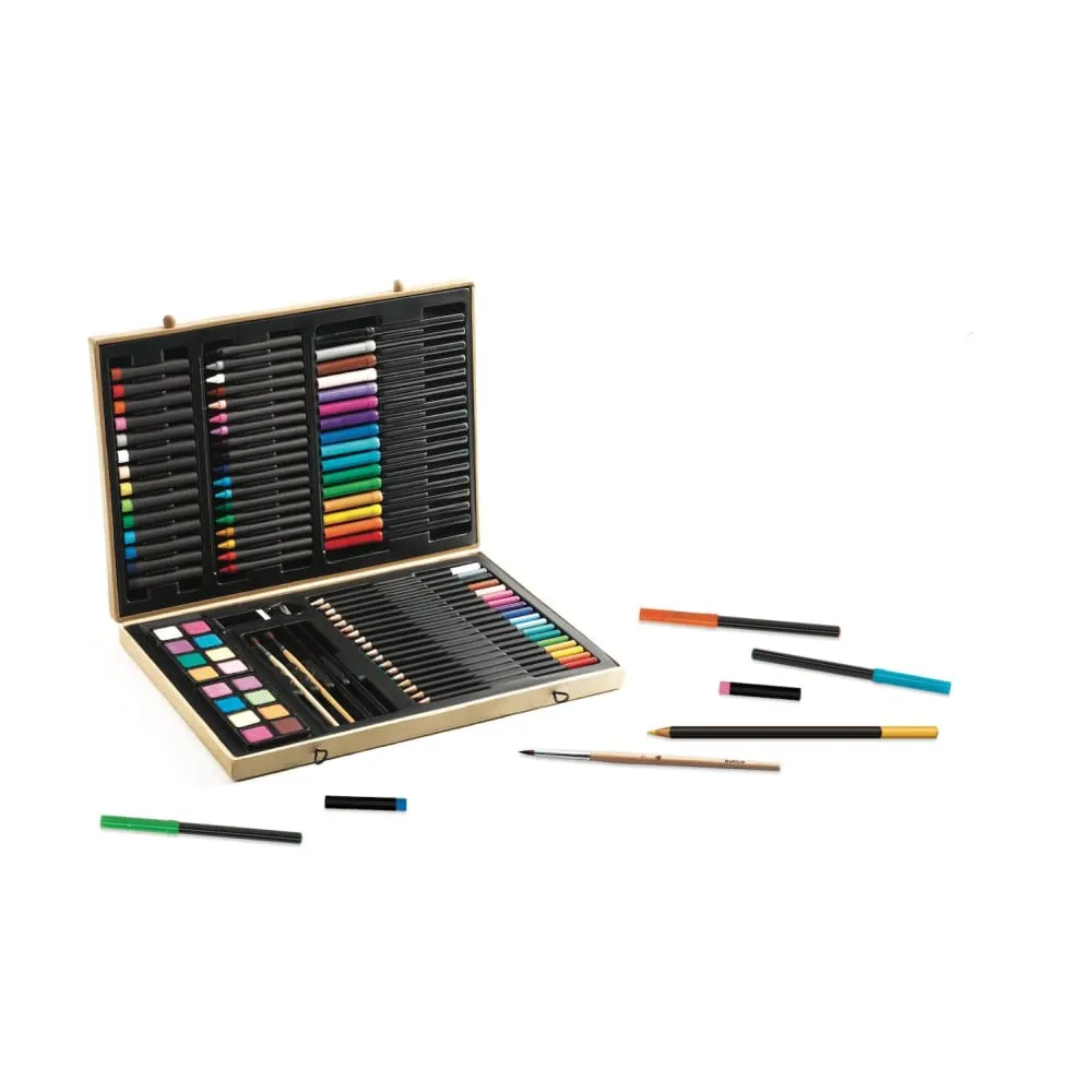 Djeco Big Box of Colours Art Set