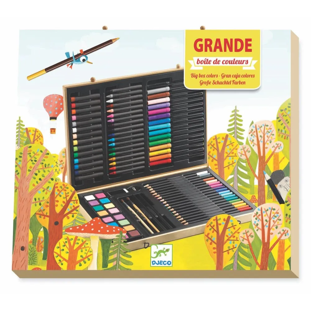 Djeco Big Box of Colours Art Set