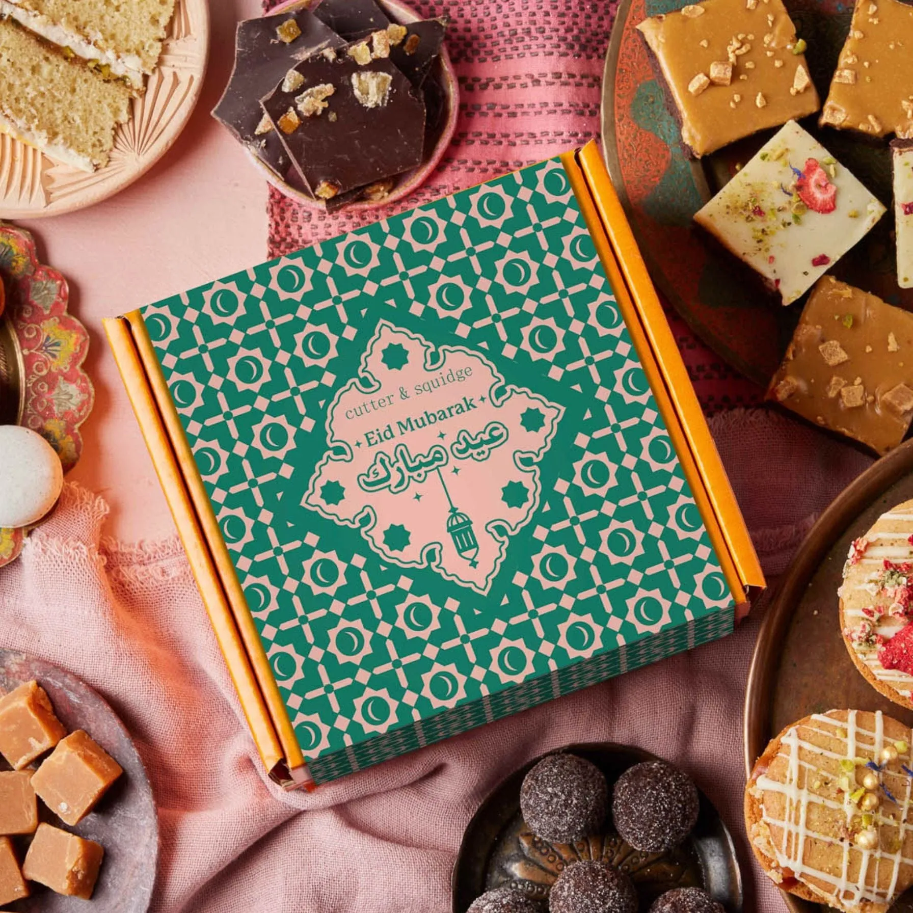 Eid Mubarak Dessert Bites Gift Box