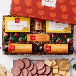 Fall Farmhouse: Meat & Cheese Gift Box