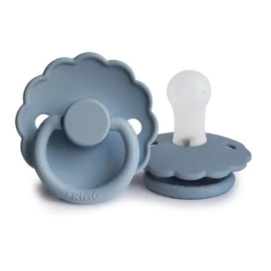 Frigg Daisy Pacifier Glacier Blue Silicone Size 2