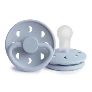 Frigg Pacifier Moon Phase Powder Blue -Silicone Size 2