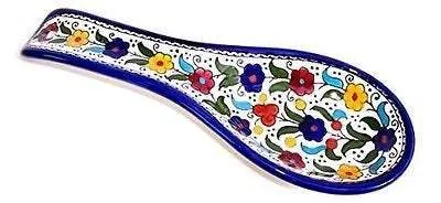 Gift Box for Him Gift Box for Her Armenian Ceramic Rest Spoon and a Hamsa charms Keyholder