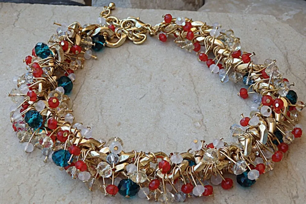 Glass Beaded Necklace