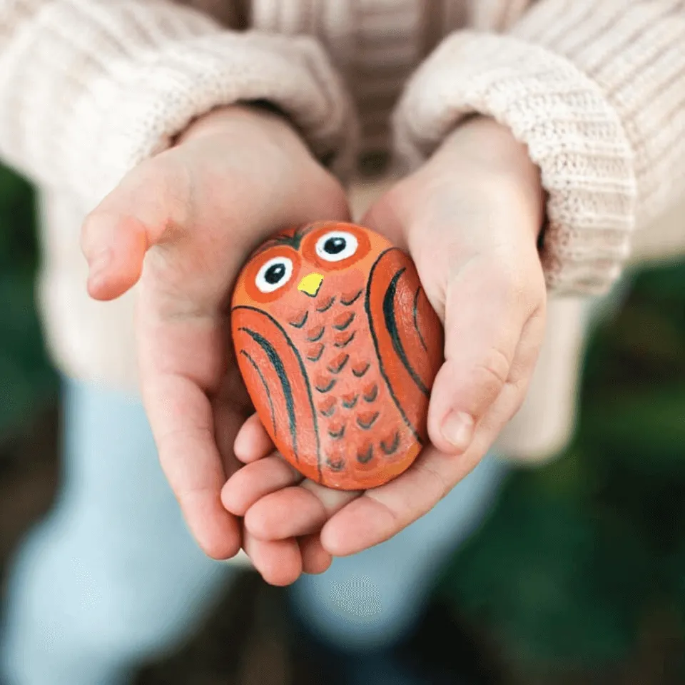 Hide and Seek Rock Painting Gift Box