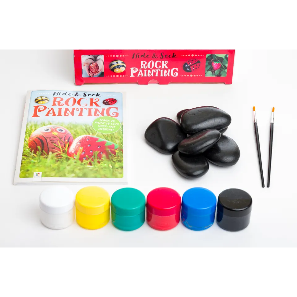 Hide and Seek Rock Painting Gift Box