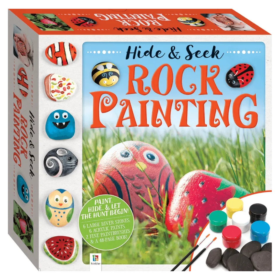 Hide and Seek Rock Painting Gift Box