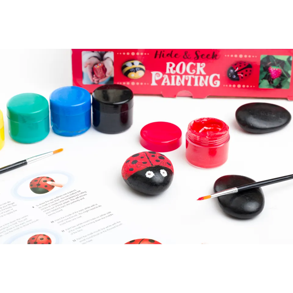 Hide and Seek Rock Painting Gift Box