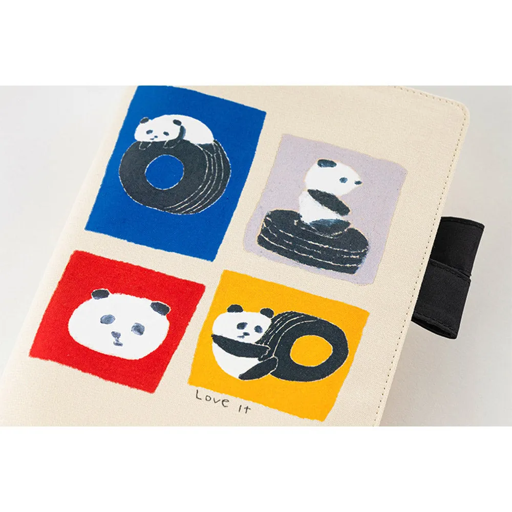 Hobonichi Techo Cover Cousin A5 - Jin Kitamura Love it Panda