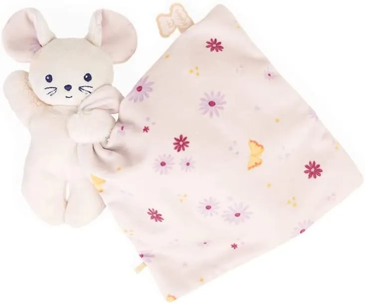 Kaloo Doudou Mouse Pink Daisy