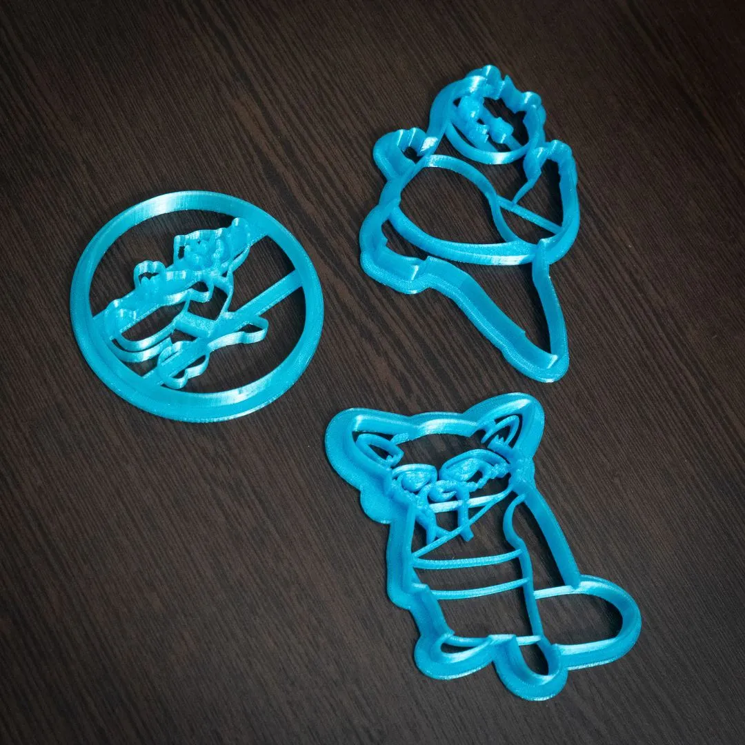 Kung Fu Panda Cookie Cutters: Po, Master Shifu, Tiger