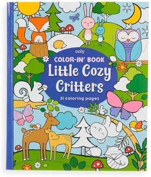 Little Cozy Critters Color-In' Book