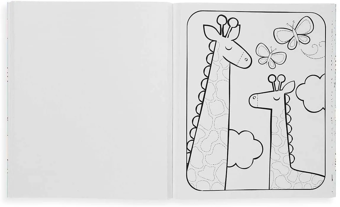 Little Cozy Critters Color-In' Book