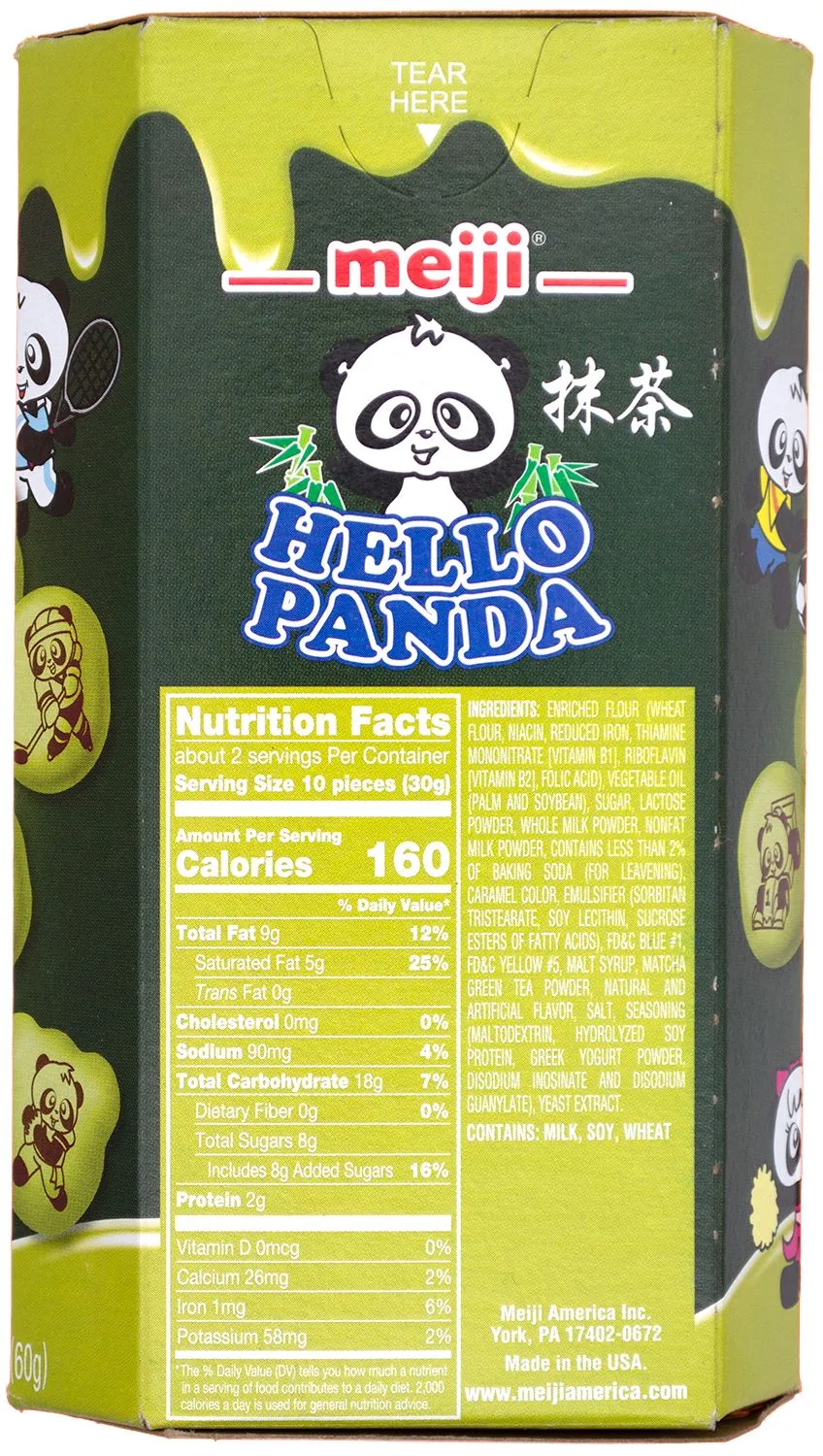 Meiji Hello Panda Cookie