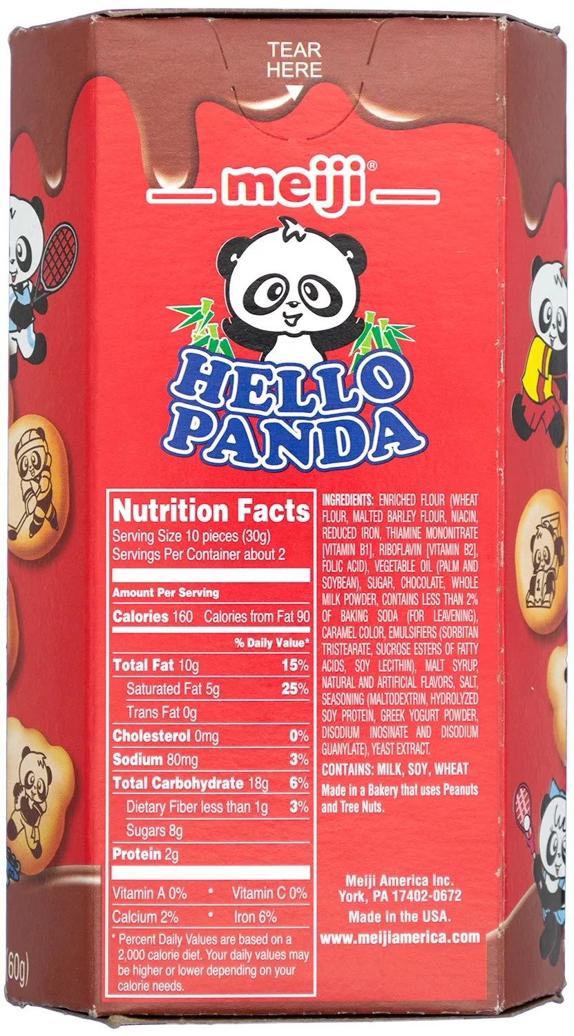 Meiji Hello Panda Cookie