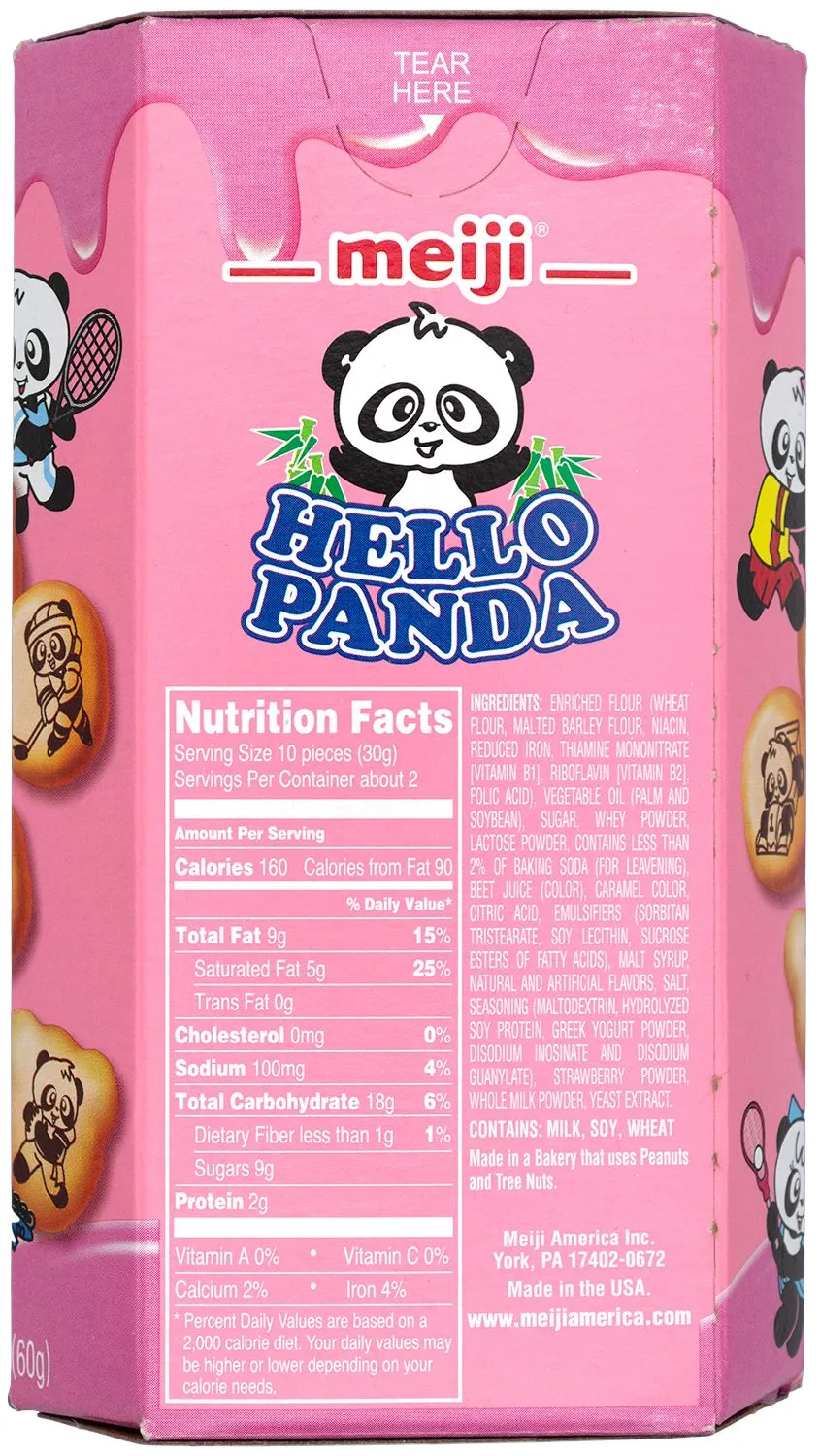 Meiji Hello Panda Cookie