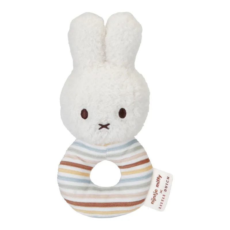 Miffy Vintage Sunny Stripes Baby Comforter Gift Set