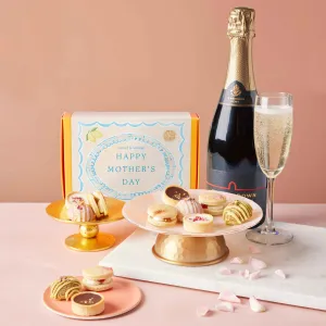 Mother's Day Dessert Bites Gift Box with English Sparkling Wine