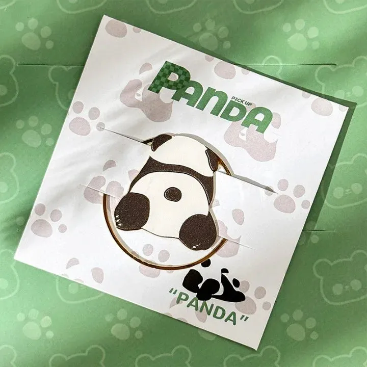 Panda Metal Bookmark Gift Box