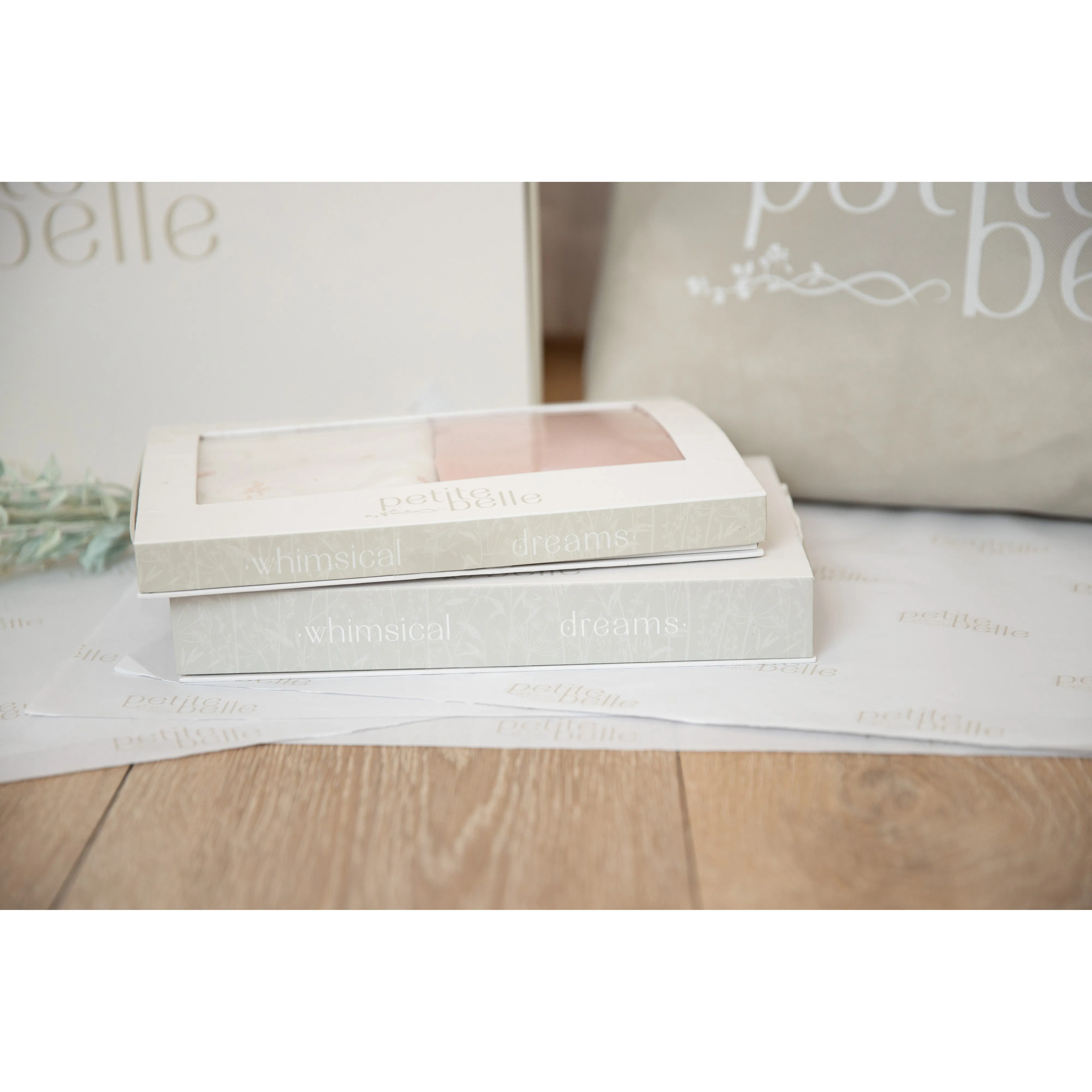 Petite Belle Toile Safra Sheet Set- Taupe