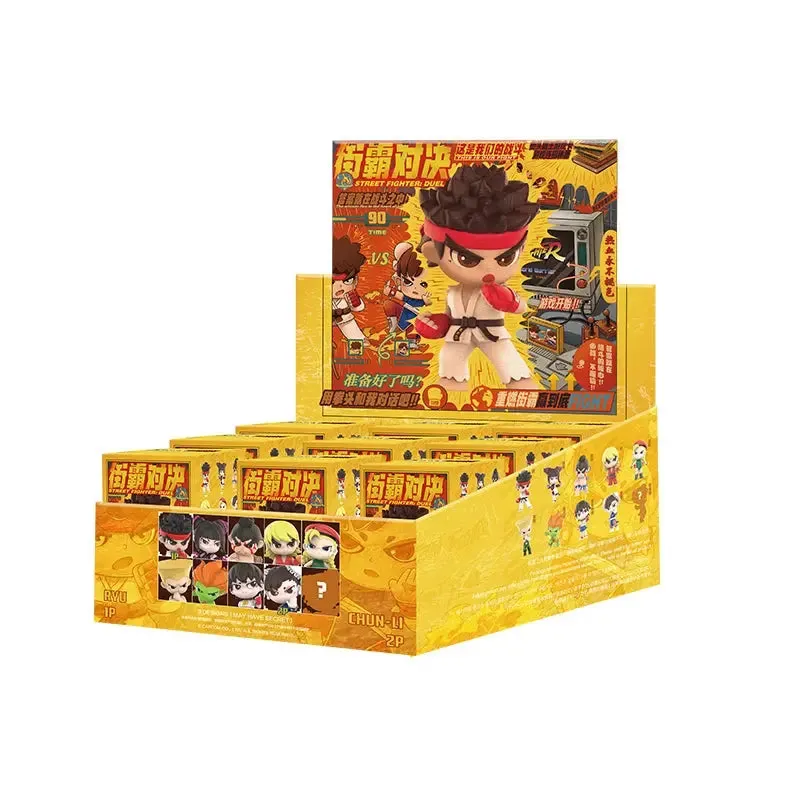 POP MART Street Fighter Duel Classic Series | Mystery Blind Box | Collectible Kawaii Action Figures | Ideal Birthday Gift for Kids