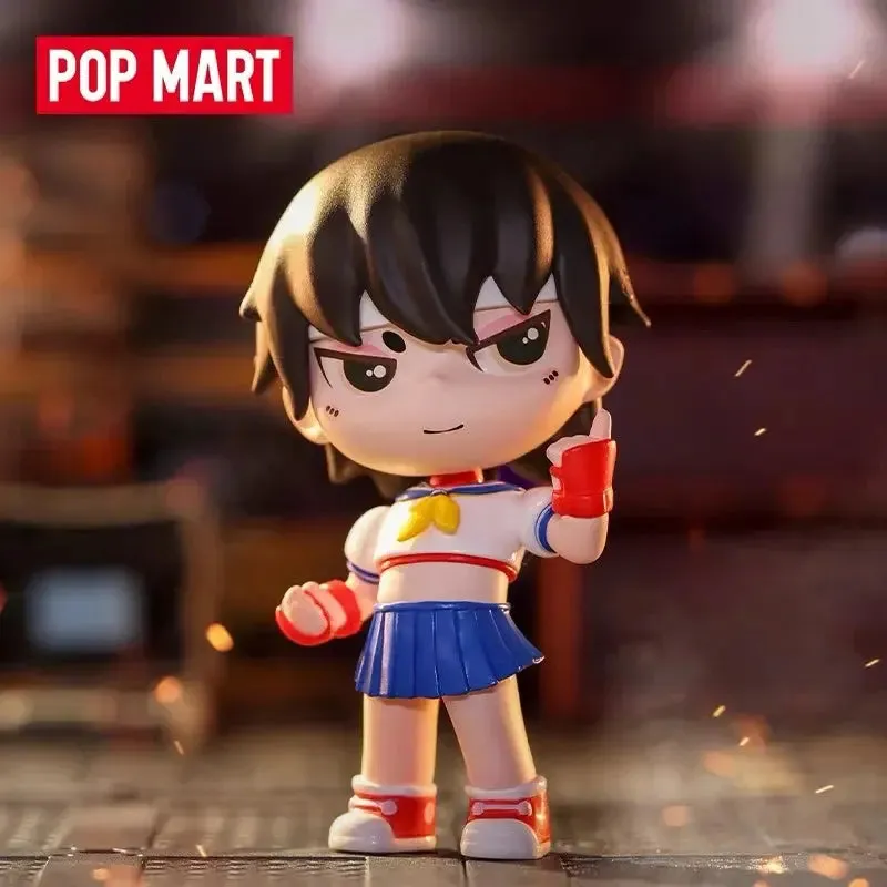 POP MART Street Fighter Duel Classic Series | Mystery Blind Box | Collectible Kawaii Action Figures | Ideal Birthday Gift for Kids