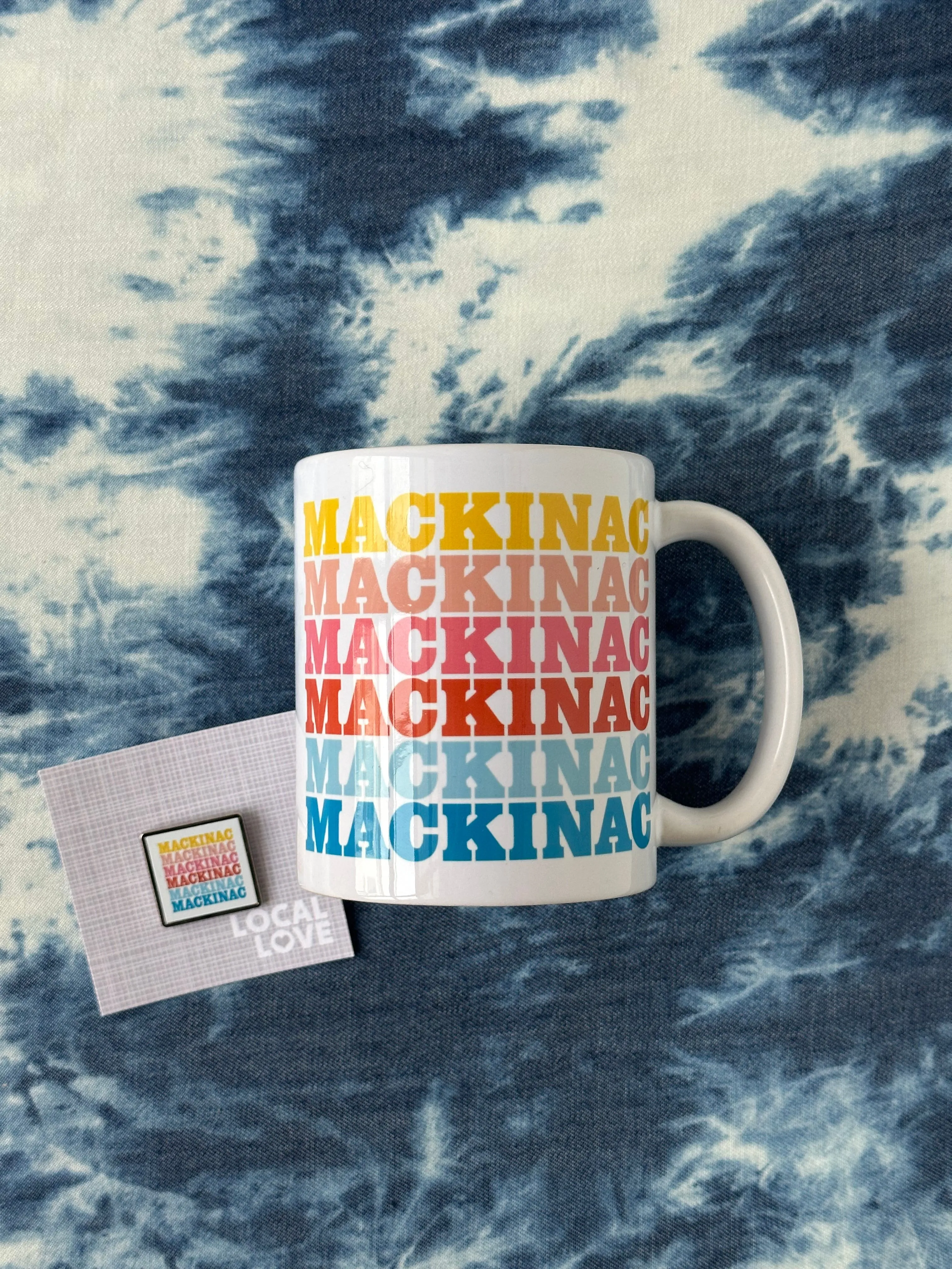 Sunset Repeat Mackinac Ceramic Mug