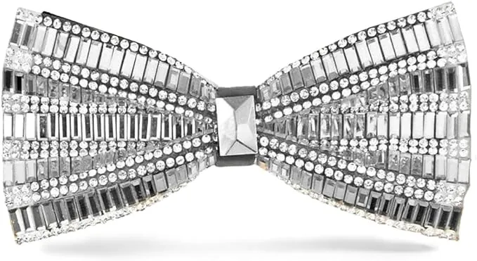 Vittorio Farina Men's Jeweled Bow Tie in Gift Box