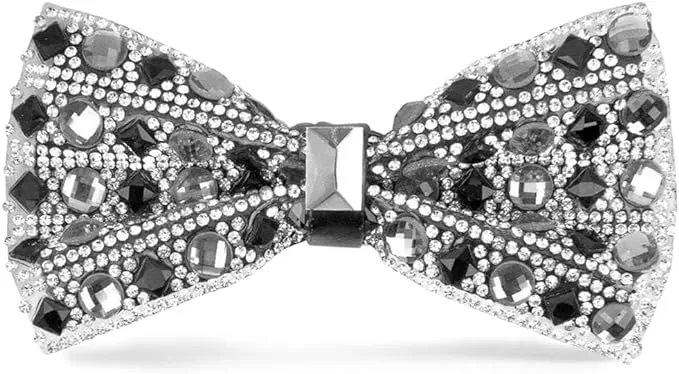 Vittorio Farina Men's Jeweled Bow Tie in Gift Box