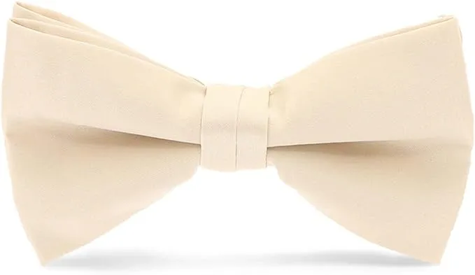 Vittorio Farina Men's Satin Bow Tie in Gift Box