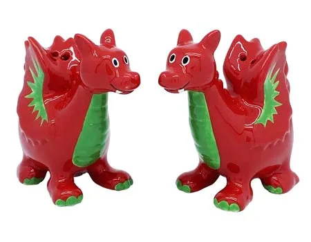 Welsh Dragons Salt & Pepper